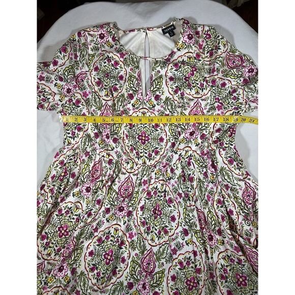 Torrid Floral Print Skater Dress Size XL - Picture 4 of 7